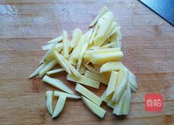 土豆炒素鸡的做法图解3