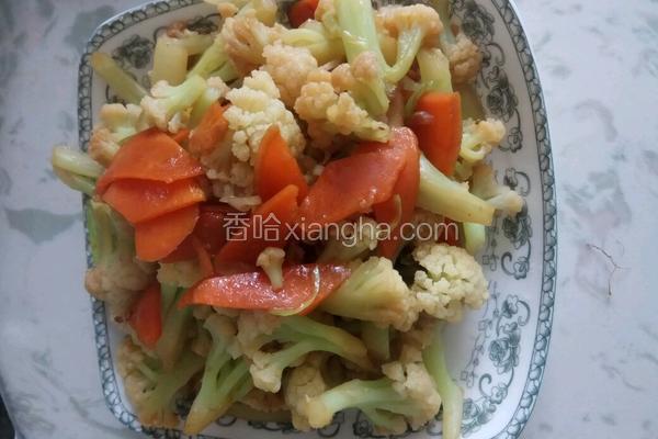 素炒菜花