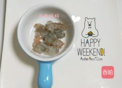 宝宝辅食丝瓜虾仁蛋饼的做法图解2