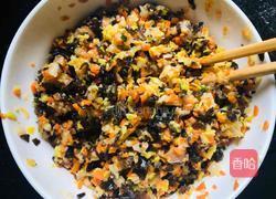 白菜木耳饺子的做法图解2