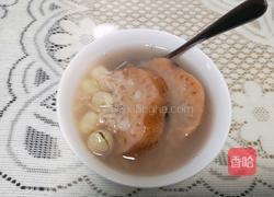 莲藕糯米炖莲子的做法图解4