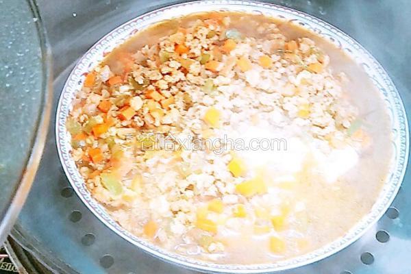 肉沫蒸鸡蛋豆腐