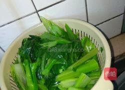 蒜蓉菜心的做法图解3