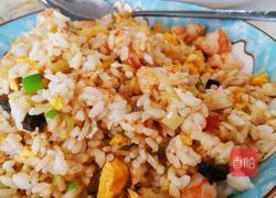 海参虾仁蛋炒饭的做法图解7
