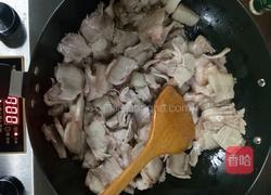 青蒜回锅肉的做法图解4