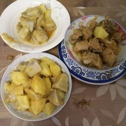 土豆蒸芋艿排骨的做法[图]