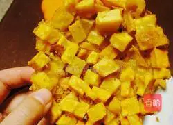 Illustration of how to make fried sweet potato cakes 5