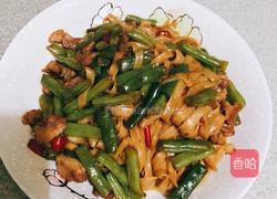 豆角焖面的做法图解5