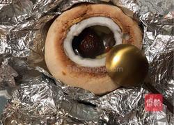 椰汁炖鸽子汤的做法图解7