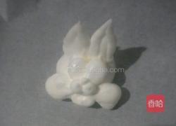 萌萌哒小丑兔蛋白糖的做法图解10