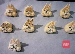 萌萌哒小丑兔蛋白糖的做法图解14