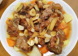 萝卜土豆蒸排骨