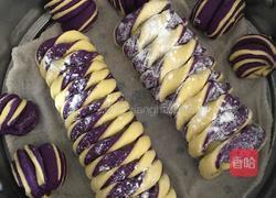 双色毛毛虫花卷的做法图解4