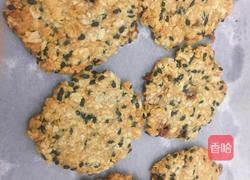 粗粮饼干～芝麻燕麦饼干（植物油版）的做法图解4
