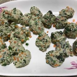 鸡胸肉蔬菜丸子的做法[图]
