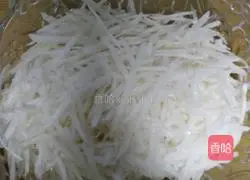 Illustration of how to make fried radish balls 2