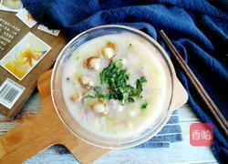 佛手扇贝海鲜汤的做法图解14