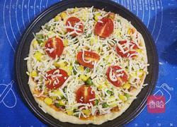 菠萝鸡丁披萨的做法图解13