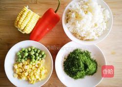 海苔炒饭的做法图解2