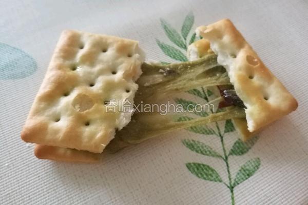 抹茶蜜豆牛扎饼干