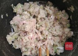 大肉白菜陷蒸饺的做法图解3