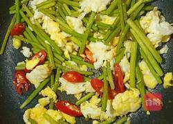 蒜薹炒鸡蛋的做法图解5