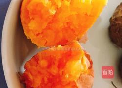 红紫薯球的做法图解1