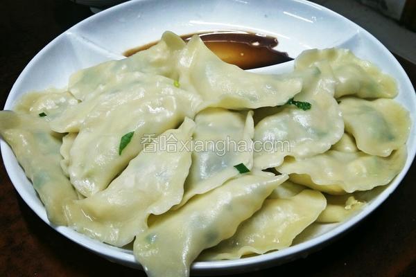 粉丝豆腐鸡蛋水饺