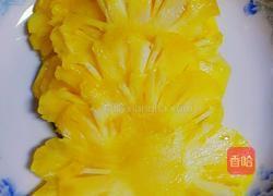 菠萝干果花的做法图解2