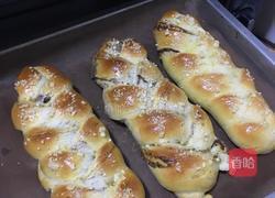 酥粒辫子豆沙面包的做法图解16
