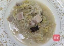 五花肉炖酸菜的做法图解11