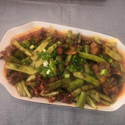 四季豆烧鸭子的做法[图]