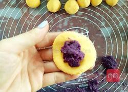 南瓜紫薯糯米糍的做法图解4