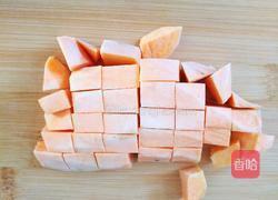 红薯烩口蘑的做法图解1