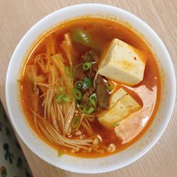 韩式泡菜豆腐汤的做法[图]