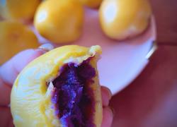 南瓜紫薯糯米滋