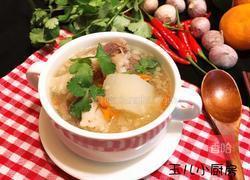 萝卜炖羊肉的做法图解1