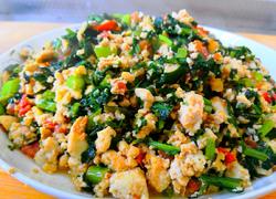 茼蒿小豆腐