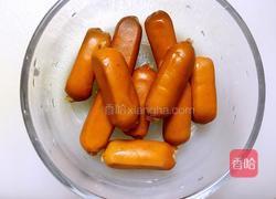 炸脆皮肠的做法图解2