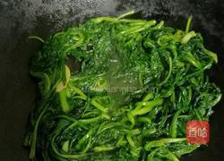 清炒茼蒿的做法图解4