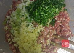 一个肉丸的大饺子的做法图解1