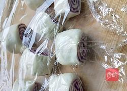 紫薯花卷的做法图解9