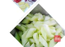 西芹炒鸡心的做法图解2
