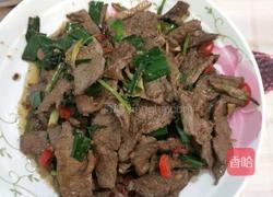 爆炒猪肝的做法图解3