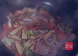 香干回锅肉的做法图解6