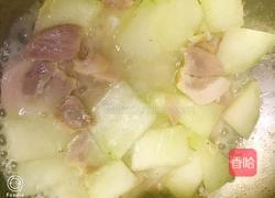 咸肉虾皮烩冬瓜的做法图解4