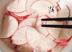 红皮萝卜玫瑰花的做法图解6