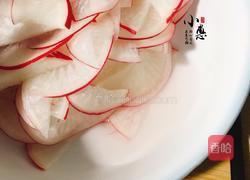 红皮萝卜玫瑰花的做法图解7
