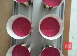 火龙果葡萄干核桃马芬蛋糕的做法图解6