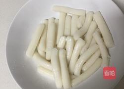 炒年糕的做法图解3